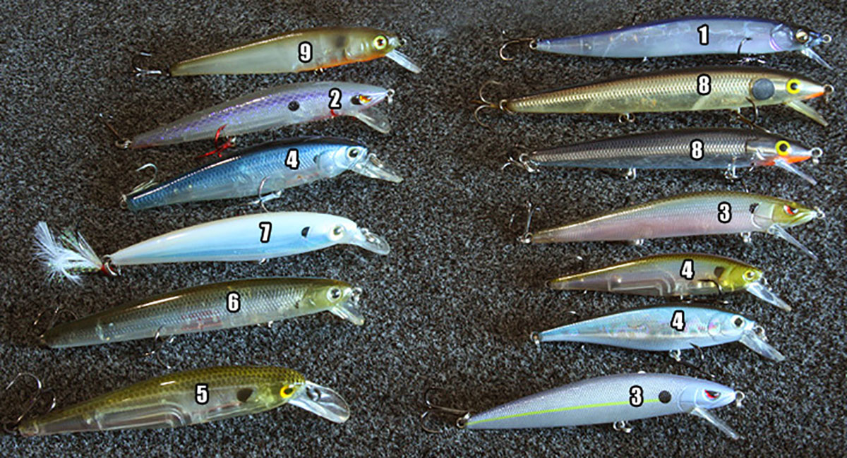 Slow Sink Jerkbait brands and models? Talking about sinking right out of  the package