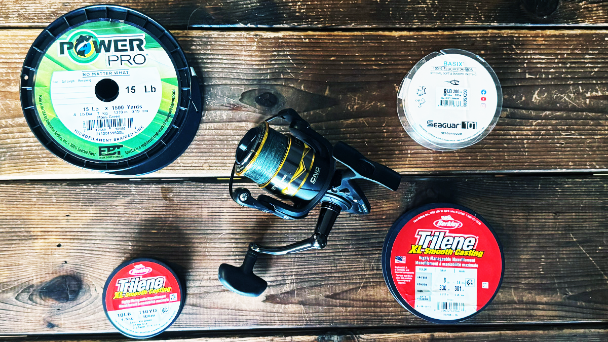 various fishing lines