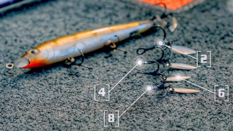 Modifying Bass Fishing Lures with Bladed Treble Hooks