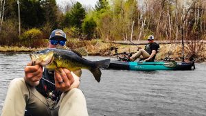 Wacky Rigging Springtime Bass From Kayaks