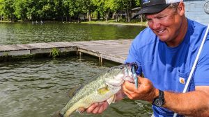How to Bass Fish Boat Docks in Different Water Levels