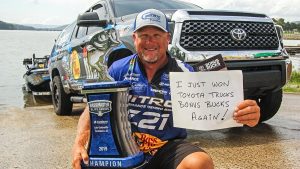 Hartman Earns Toyota Bonus Bucks at Guntersville