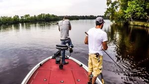 Bullet Hits Fishing Boat, Narrowly Misses Angler