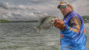 Find and Catch Crappie on Brush Piles in the Wind