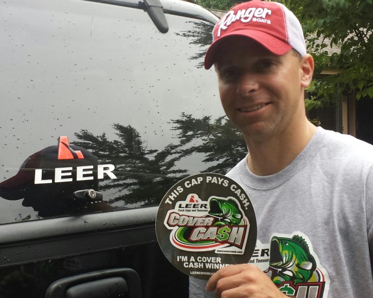 Walleye Angler Wins LEER Cover Cash Bonus