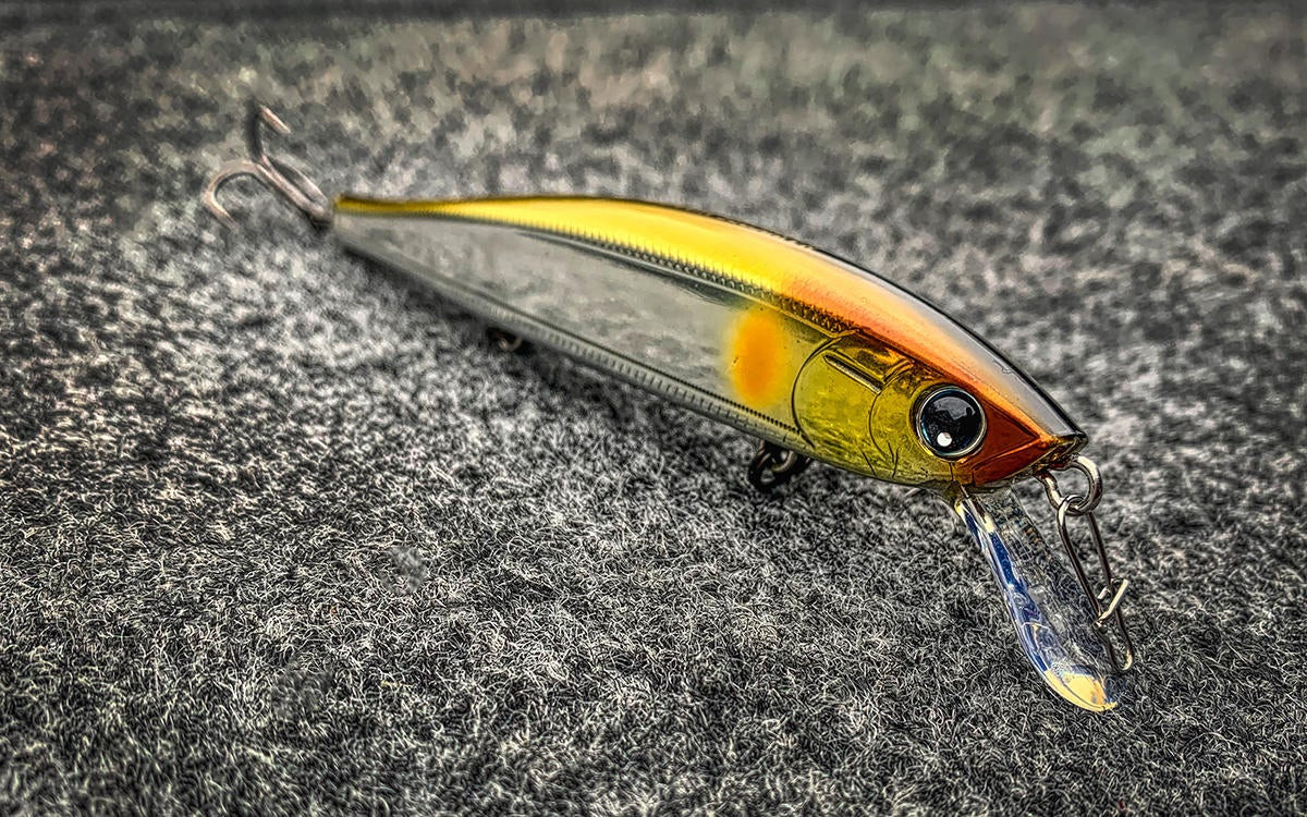 LUCKY CRAFT Pointer 95 SP Silent Minnow Jerkbait Lure 3.75 OR TENNESSEE  SHAD