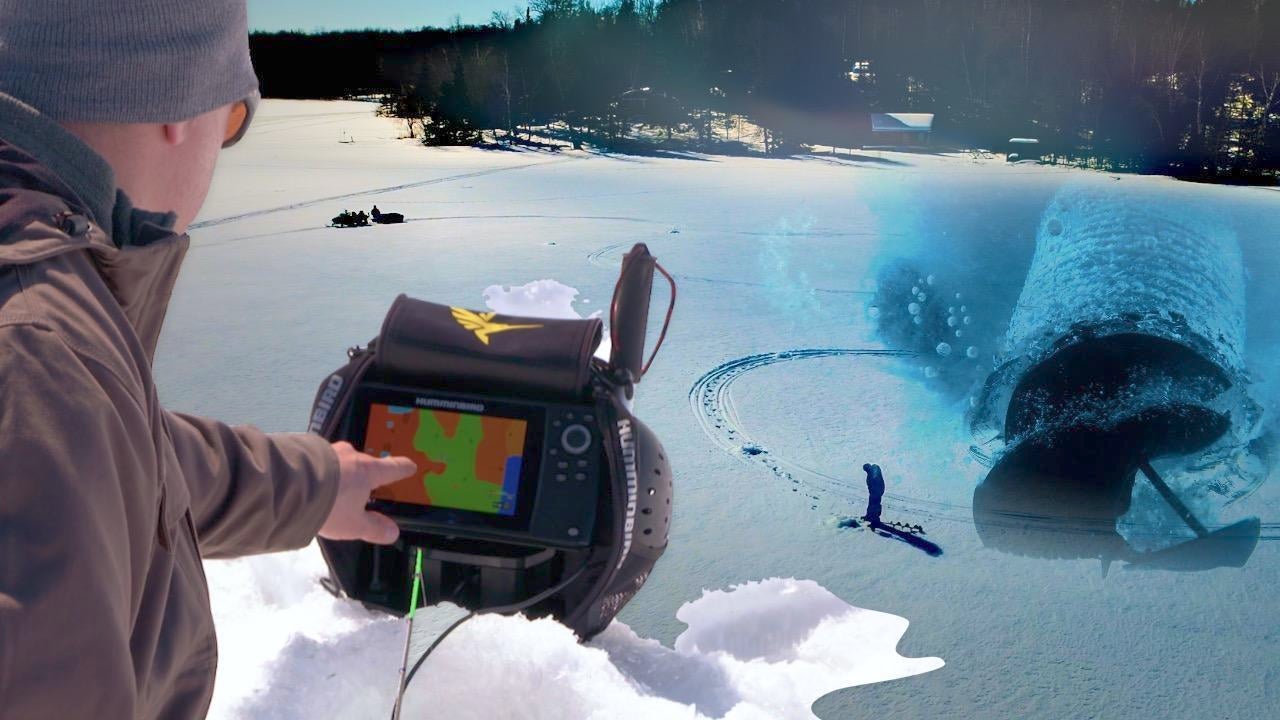 Ice Fishing With Custom Mapping - Find Fish Fast - Wired2Fish