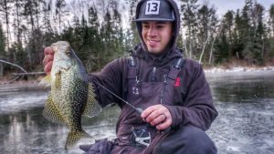 Ice Fishing Panfish on Small Lakes and Ponds