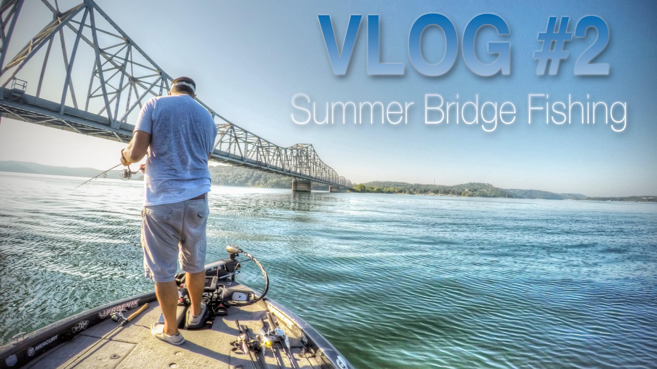 VLOG #2  Fishing for Spotted Bass on Bridges - Wired2Fish