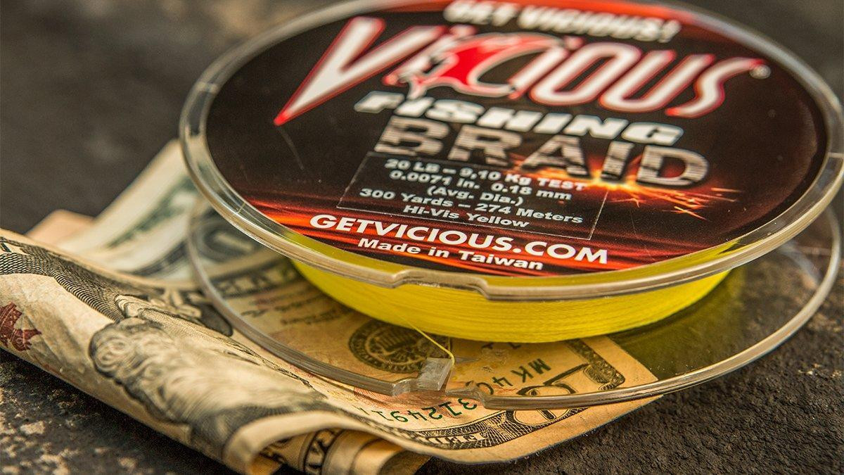 Vicious Hi-Vis Braided Fishing Line Review - Wired2Fish