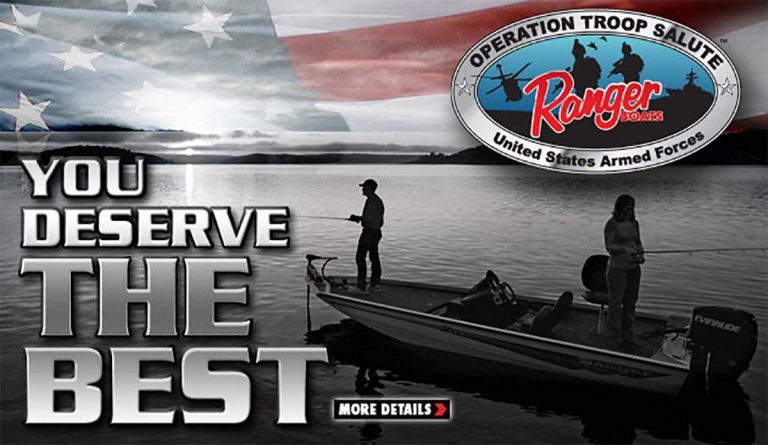 Ranger Boats Offers Operation Troop Salute