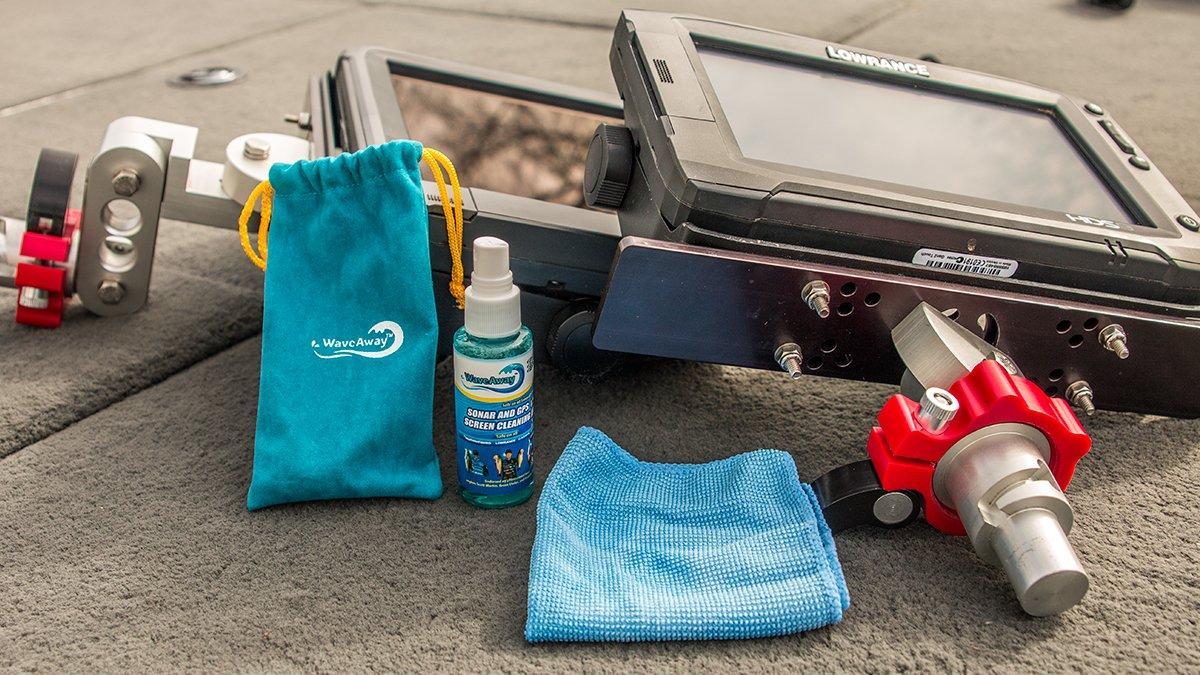 Wave Away Sonar and GPS Cleaner Review - Wired2Fish