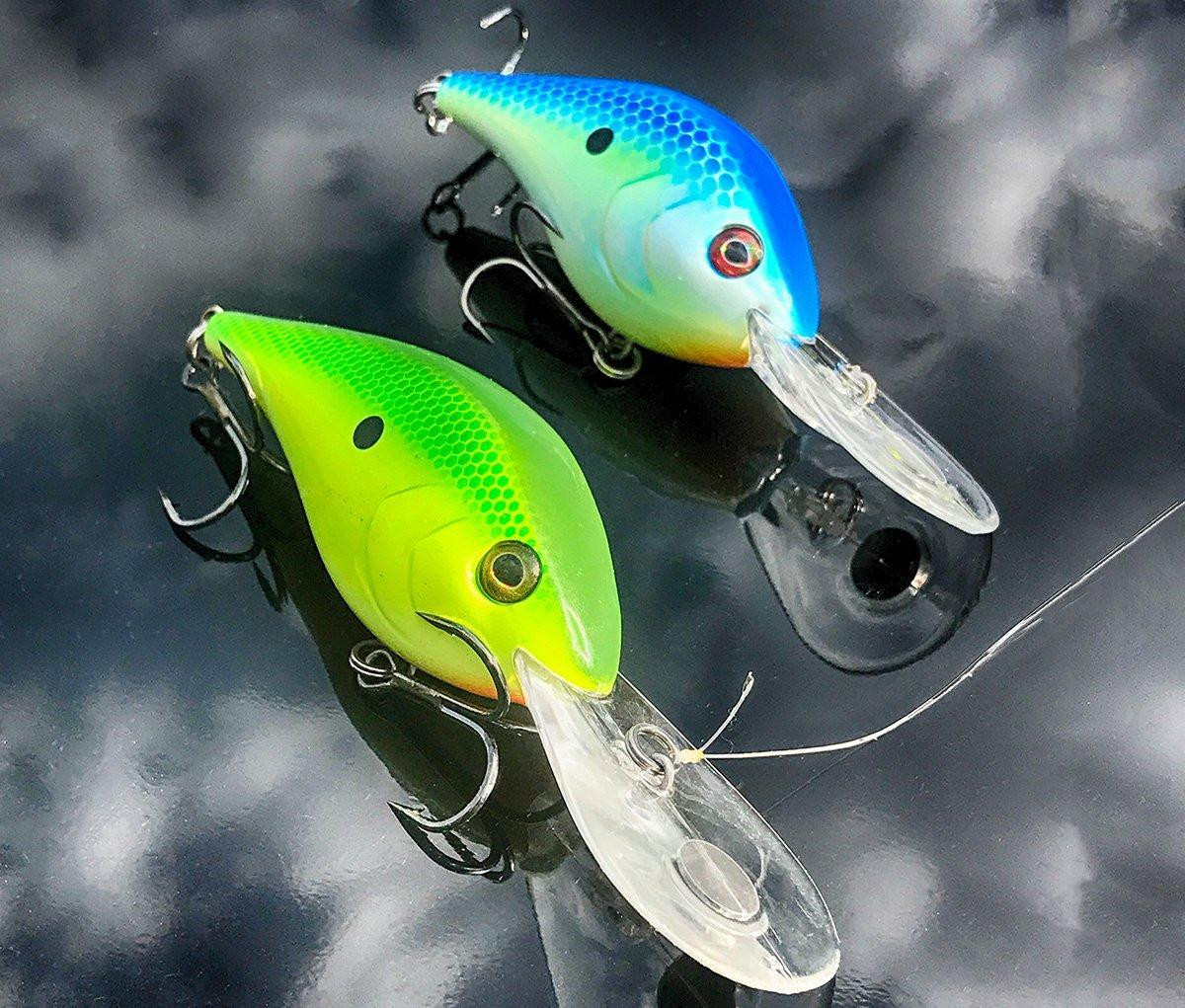Custom Painted Small Shallow Diving Crankbait 