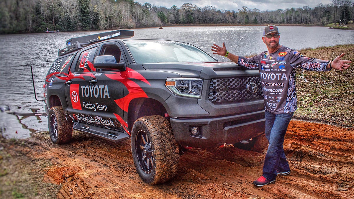 3 Bass Fishing Combos Swindle Takes in His Tundra - Wired2Fish