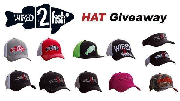 Wired2Fish Hat Giveaway Winners