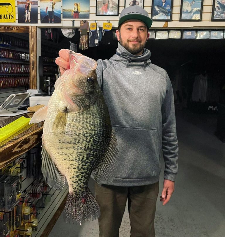 Angler Catches California State Record Crappie