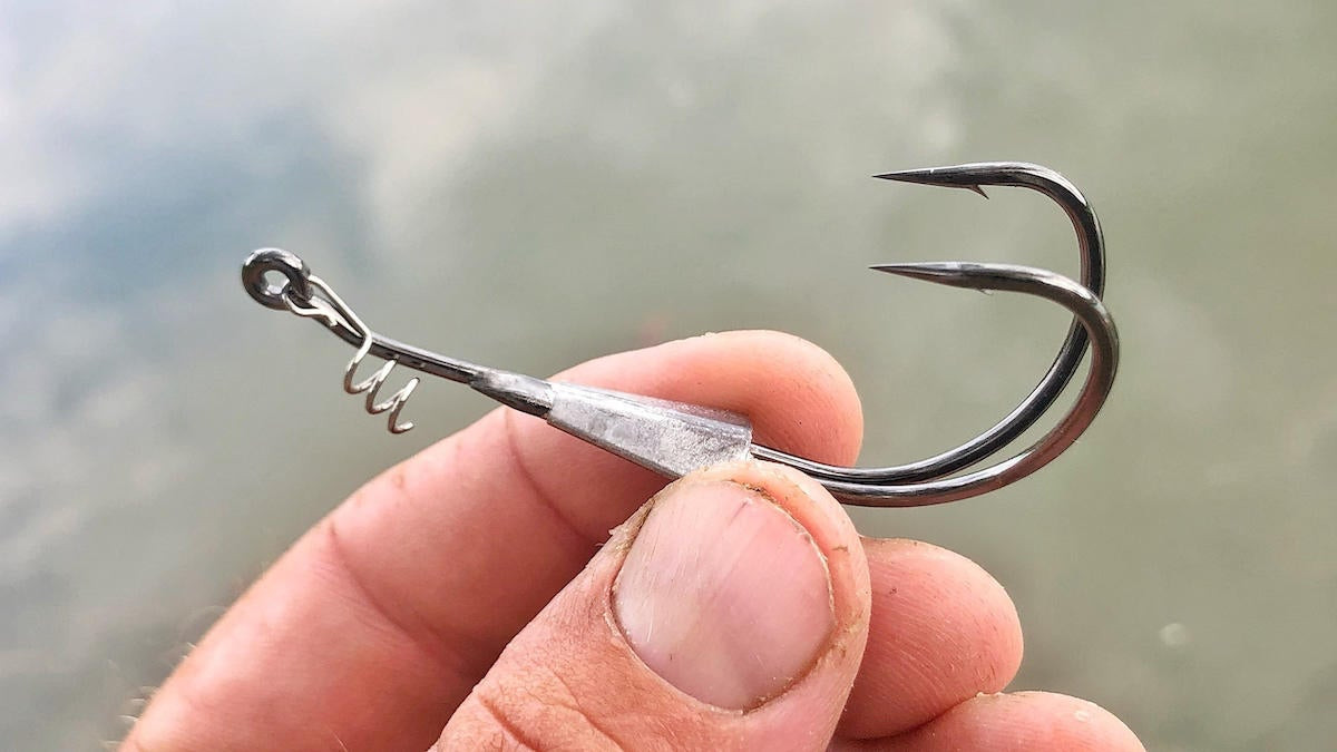 I didn't know you could get weedless hooks with such heavy belly