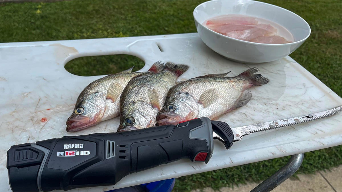 Fillet Fast and Clean with the New Rapala® R12 Heavy-Duty Lithium
