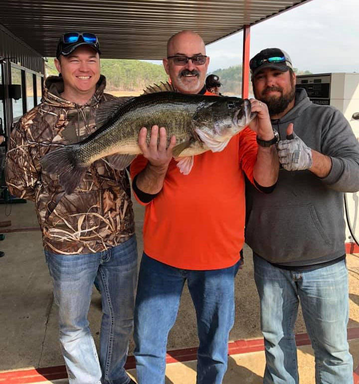 Near State Record Largemouth Bass Caught in Oklahoma