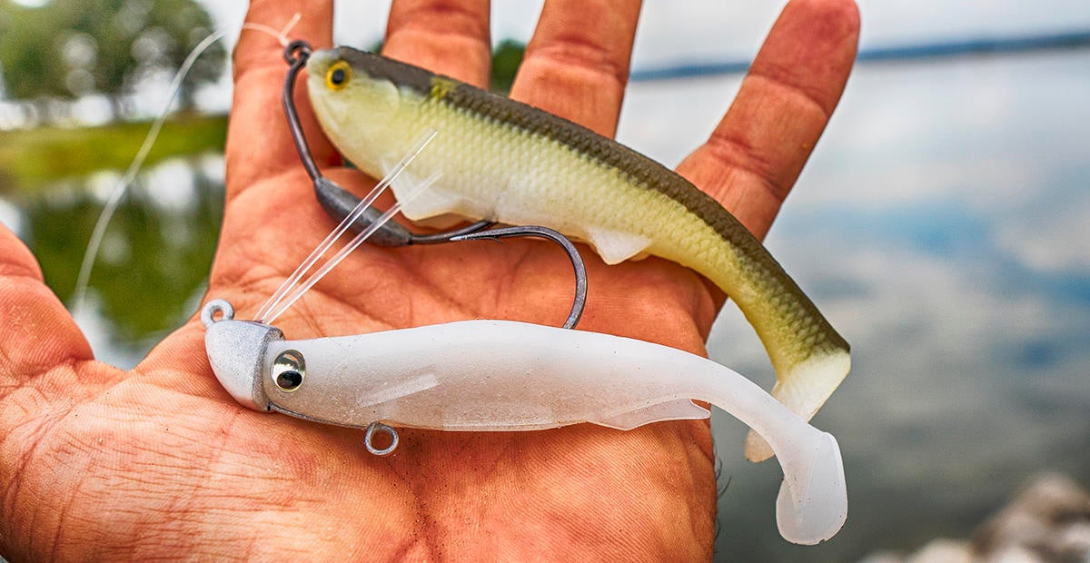 Weighted Hooks with Twist Lock,Soft Swimbait