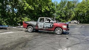 Bass Anglers’ Trucks Set on Fire at Boat Ramp