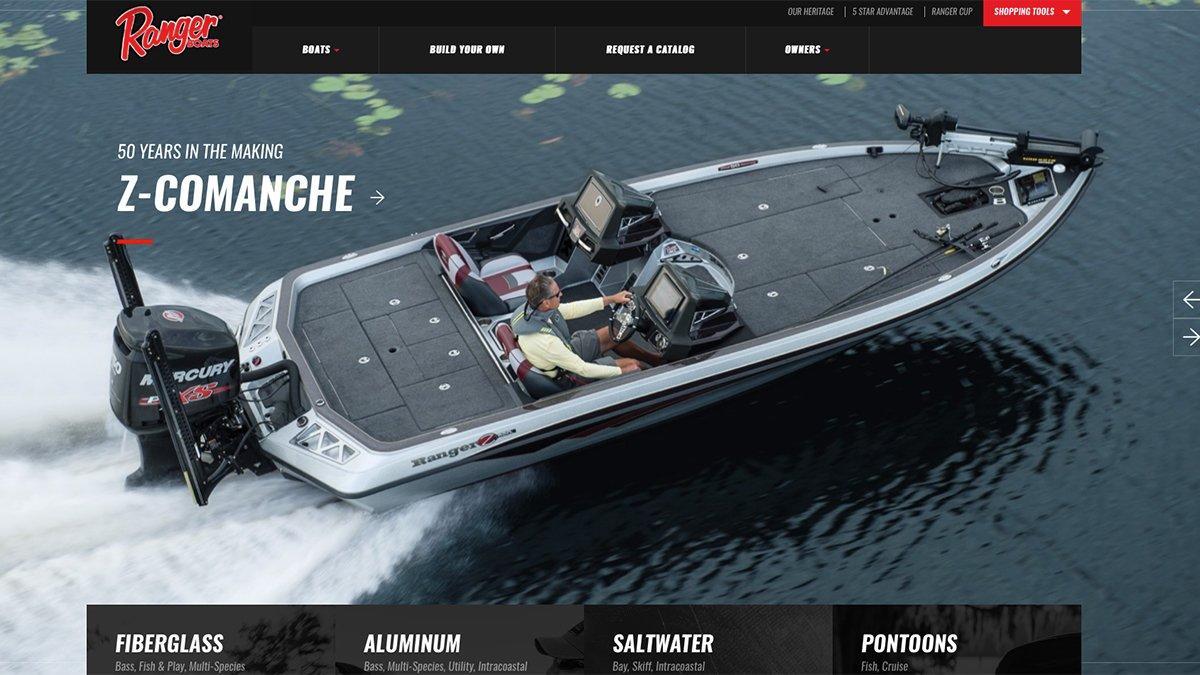 Ranger Boats Introduces All-New Website - Wired2Fish