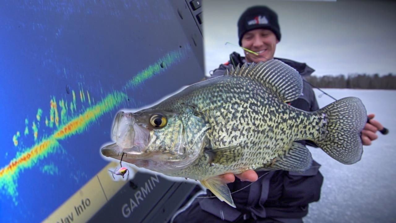 Ice Fishing GIANT Crappies: Find Fish Others are Missing - Wired2Fish
