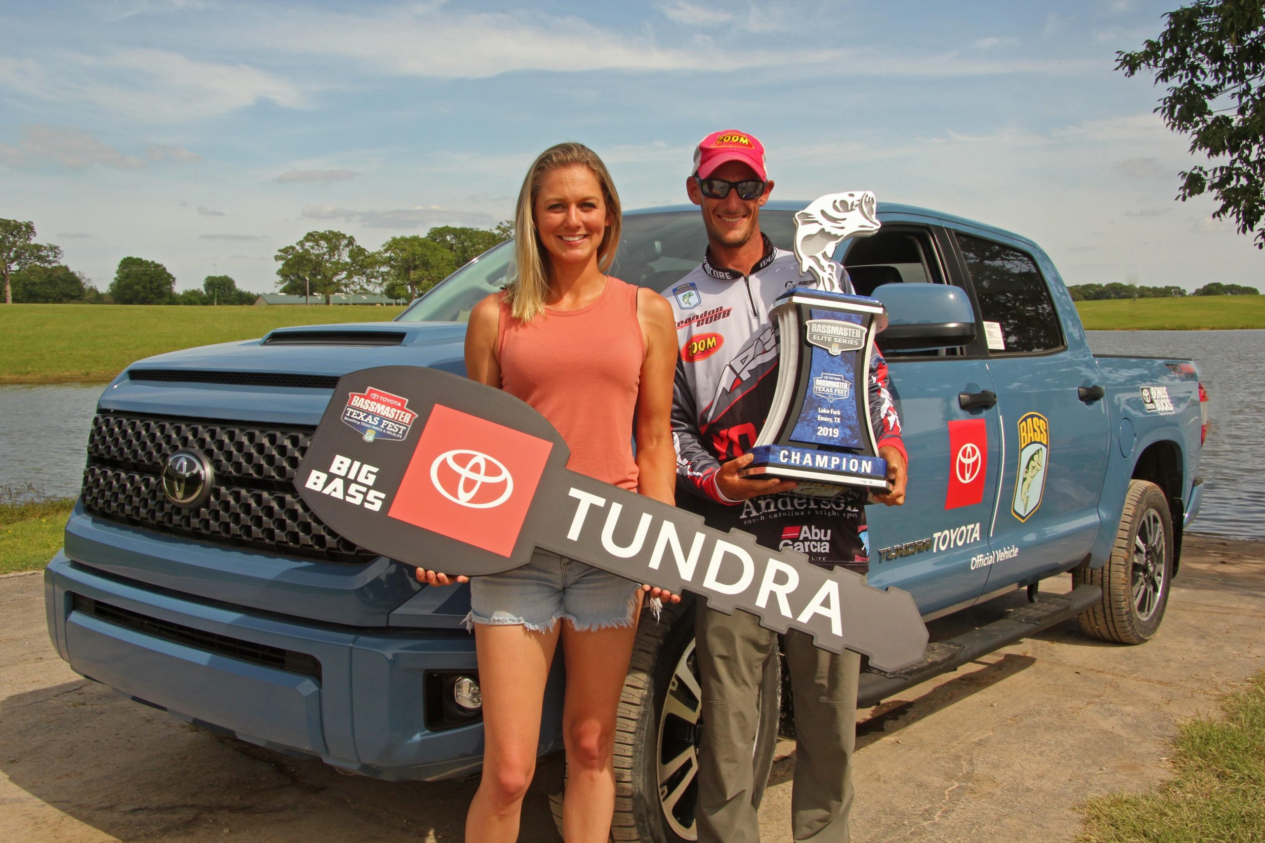 Cobb Wins New Toyota Tundra at 2019 Texas Fest - Wired2Fish