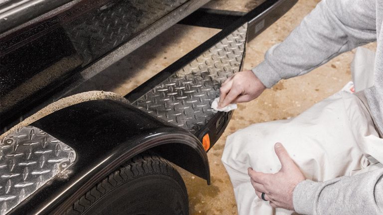 How to Polish Diamond Plate on Boat Trailers