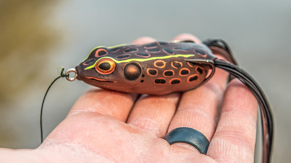 BOOYAH Pad Crasher 3-Pack Topwater Bass Fishing Hollow Body Frog Lure with  Weedless Hooks