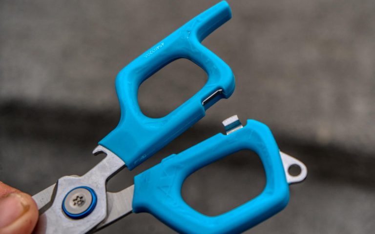 FASPLORE Fishing Scissors Fishing Scissors for Braided Line Finshing Line  Cutter Multi Function Scissors Anti-Slip Serrated Edge Scissors