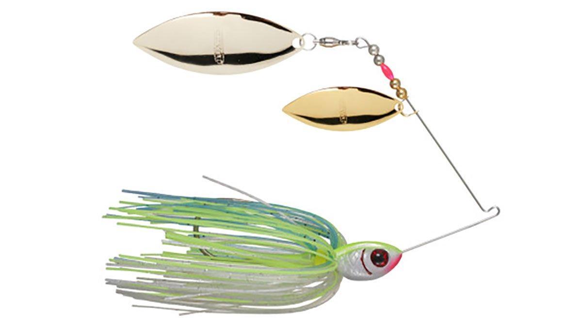 BOOYAH Spinnerbait - 2 Different Lures - Tandem Blade - New!