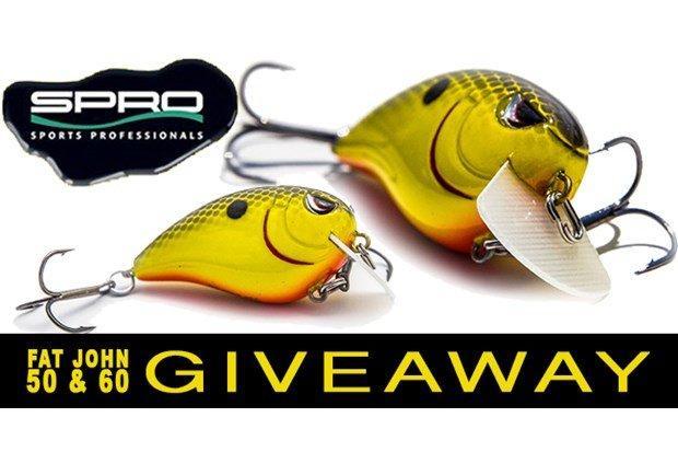 SPRO Fat John 50 and 60 Giveaway Winners