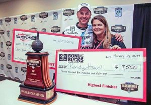 Howell Wins $8,500 in Bonus Bucks and Weigh to Win