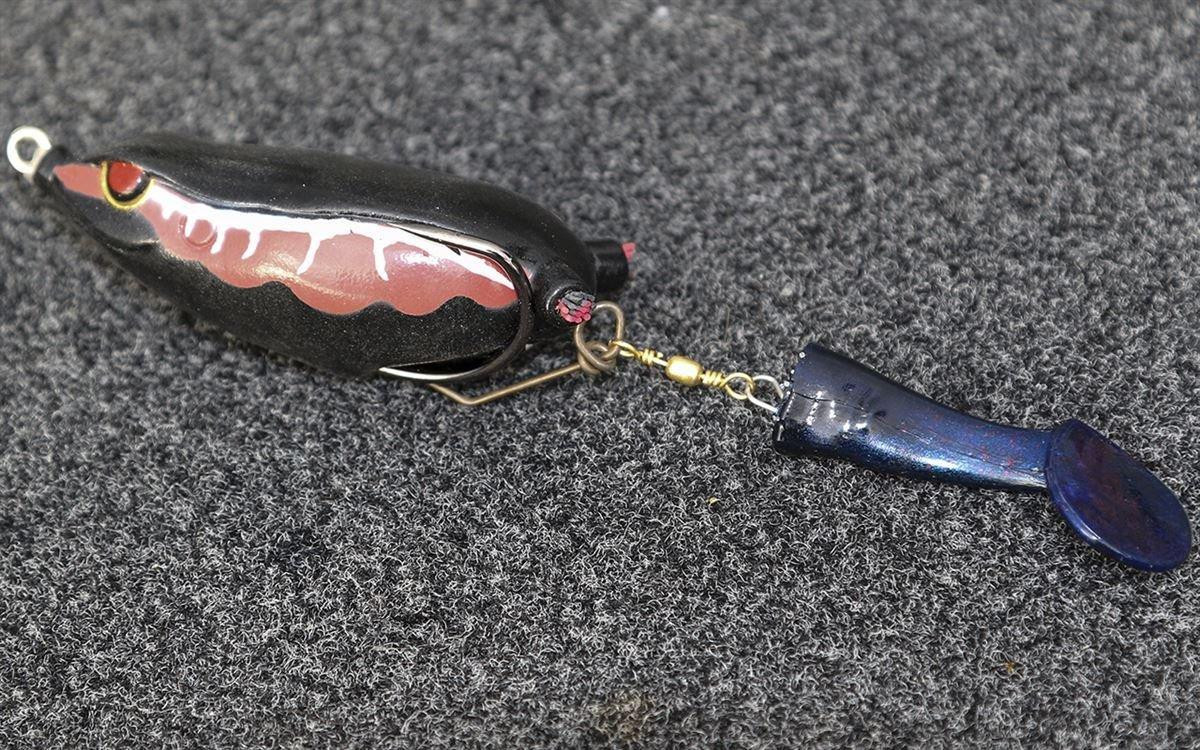 Homemade Frog Prop Bait Hack - Wired2Fish