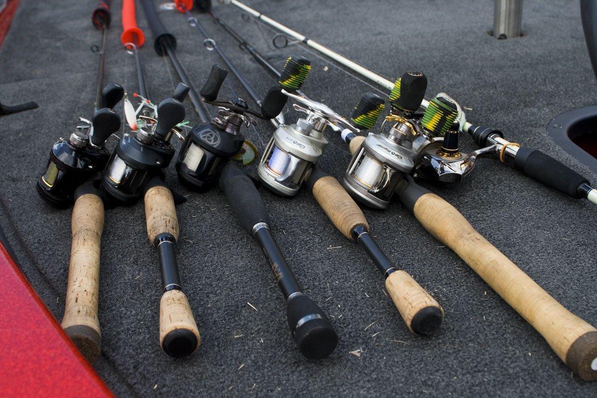 Bass Pro Shop Fishing Rods! Walkthrough! Fishing Rod Setup for Bass! Abu  Garcia Rods, Bass pro rods 