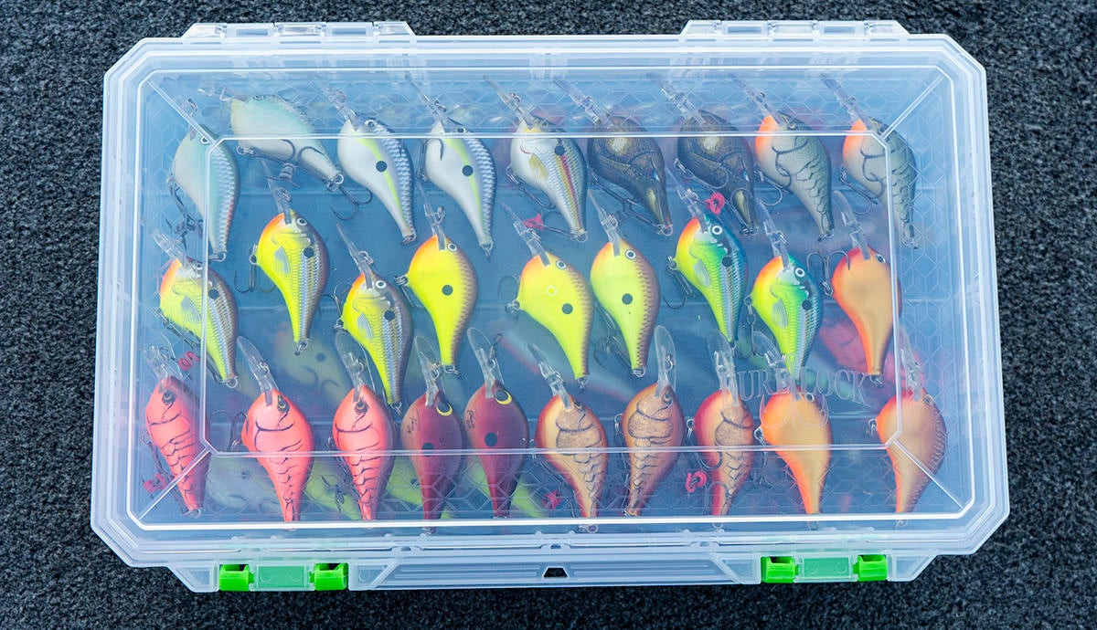 Here's my bass tackle box. What does it need added to it? Also I'm a