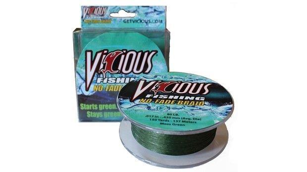Vicious No-Fade Braided Line Giveaway Winners