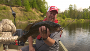 Flatline Trolling River Bass and Walleye