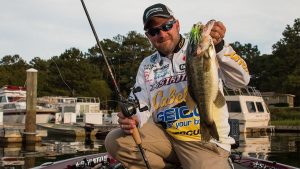 Springtime Dock Fishing with Spinnerbaits