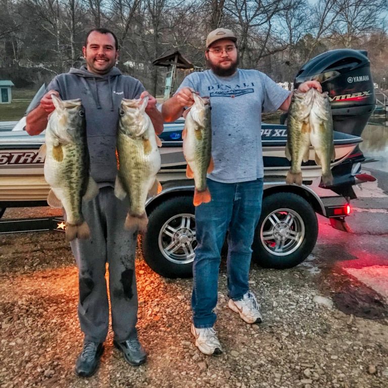 Huge Limit of Bass Caught on Kentucky Lake