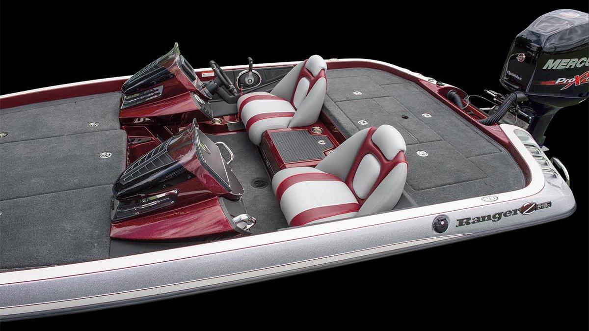 Pro Angler Low Back Folding Boat Seats
