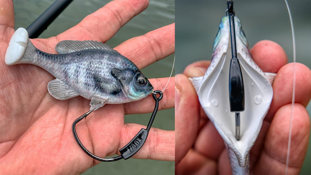  13 FISHING - The Trout - Rigged Wedge Tail Swimbait
