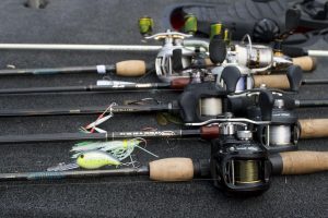 6 Rod and Reel Bass Fishing System: Reels