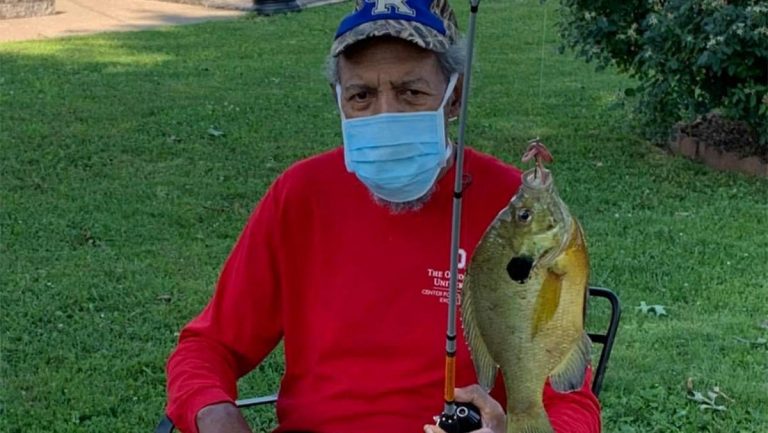 Nursing Home Brings Fishing to Residents