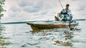 Jerkbait Fishing Smallmouth Bass from a Kayak