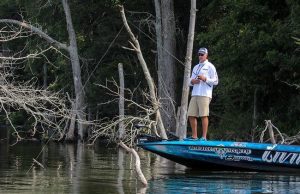 Why to Fish for Bass Up River