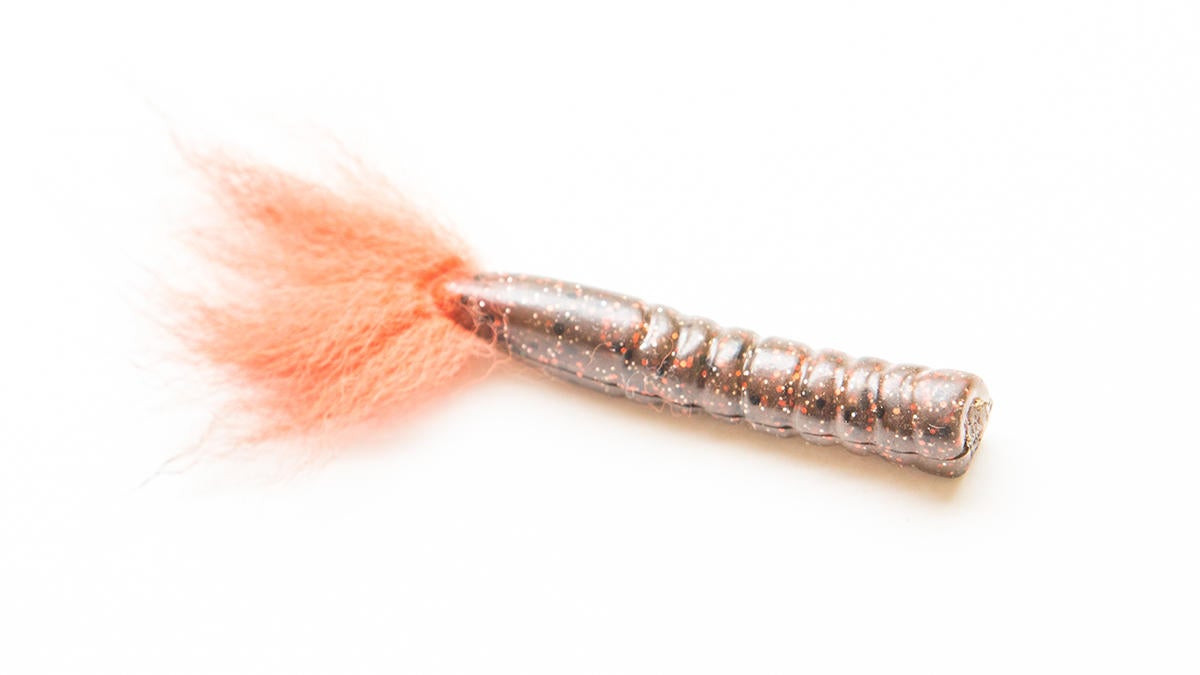 Super Floating Trout Worm: Fire – Peter's Custom Trout Worms