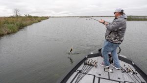 How to ‘Float’ a Swim Jig for Post Frontal Bass