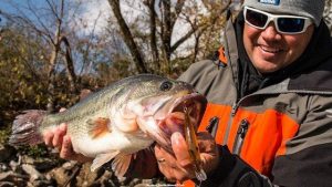 Finding and Fishing Runoffs for Winter Bass